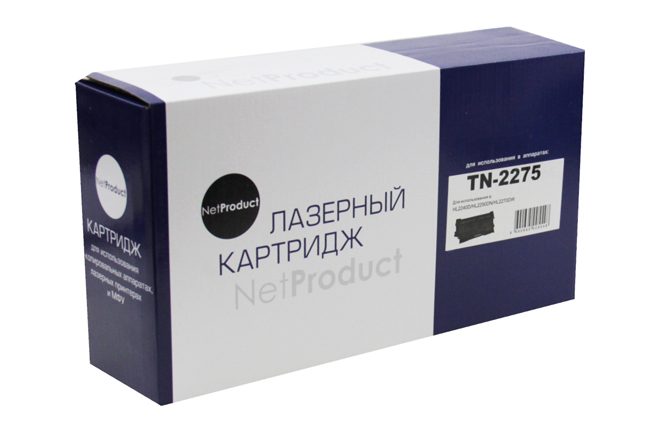 Картридж Brother NetProduct (N-TN-2275) для Brother HL-2240R/2240DR/2250DNR/DCP-7060DR, 2,6K