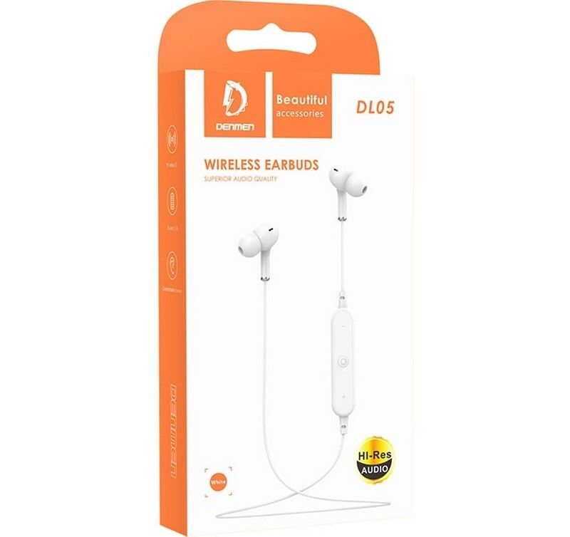 Bluetooth гарнитура Denmen DL05 черн.