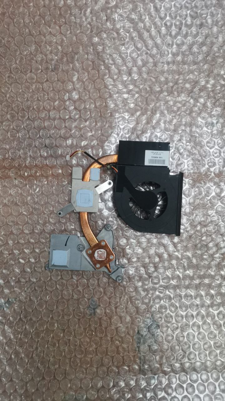 532606-001 534685-001 система охлаждения HP Compaq CQ61 G61 с радиатором