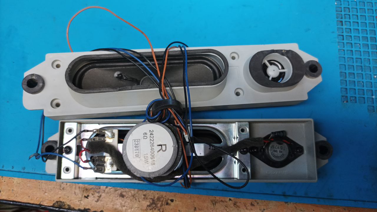 242226400618 6 Ом, 15 Вт TV динамики Philips  42PFL6907T @