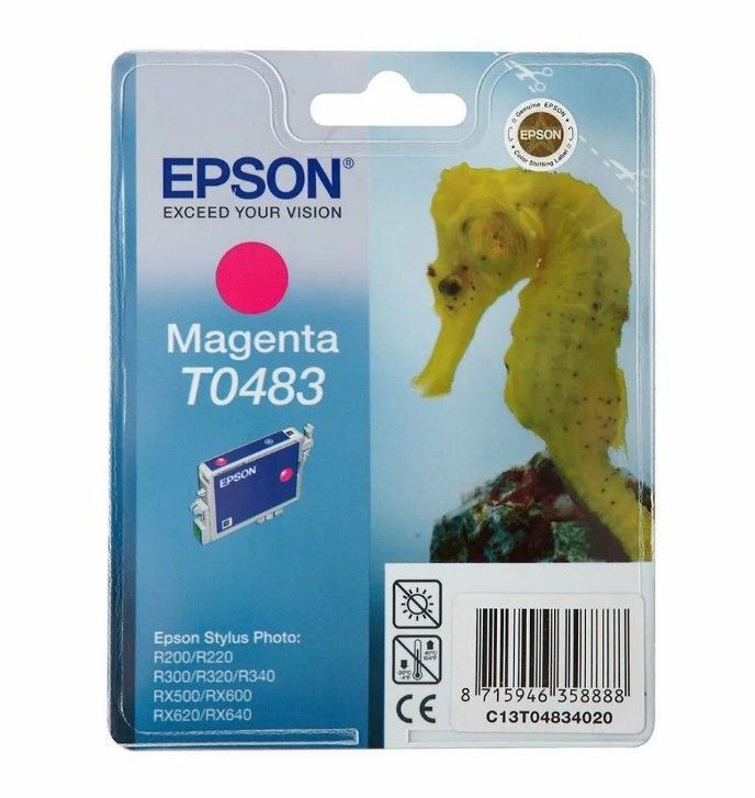 Картридж Epson T0483 magenta